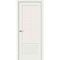 Купить Межкомнатная дверь экошпон Прима-13.7.0.1 White Matt остеклённая