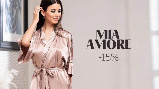 Скидка 15% на бренд Mia-Amore ❤️