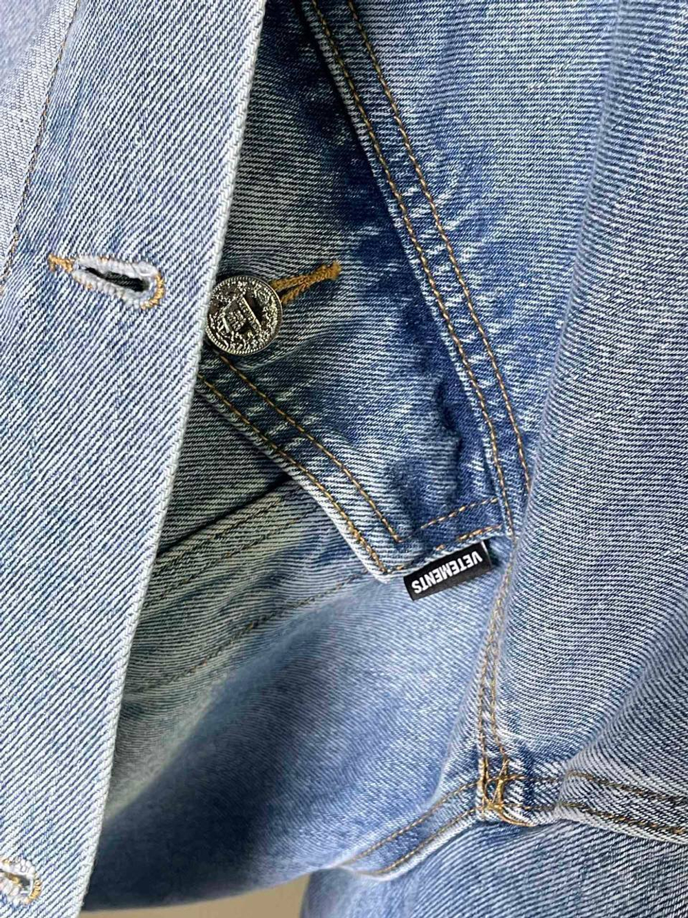 Джинсовая куртка Vetements