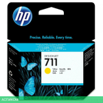 Картридж HP 711 желтый (CZ132A)