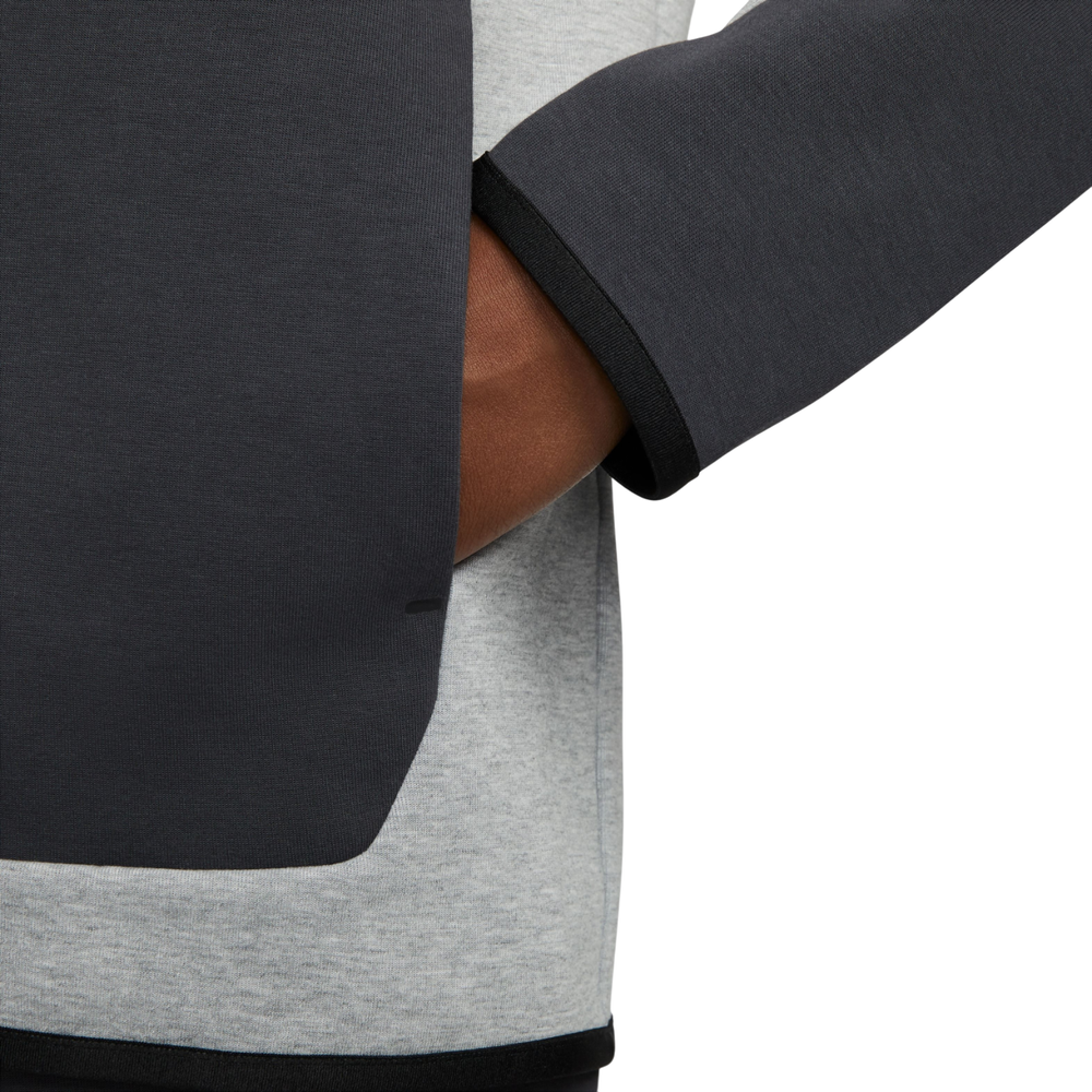 Зип Худи Nike Tech Fleece 2021 Grey/Black