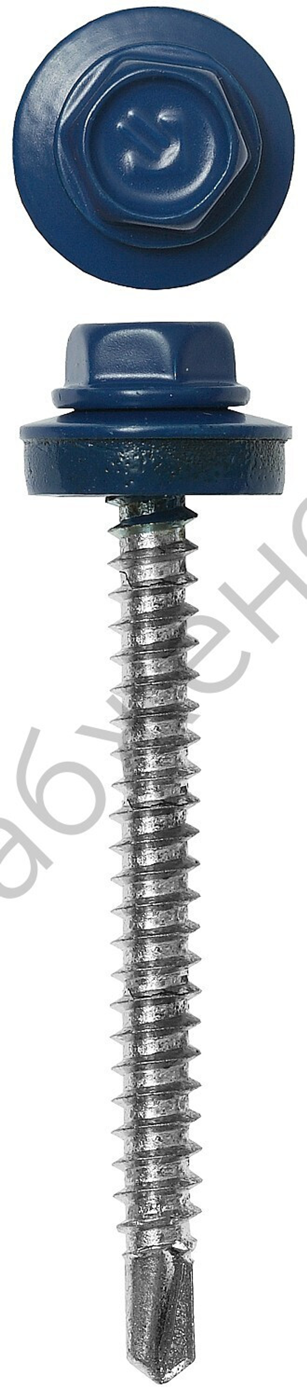ЗУБР СКД 5005 35 х 4.8 мм, син. насыщ., кровельный саморез, 1800 шт (4-300310-48-035-5005)