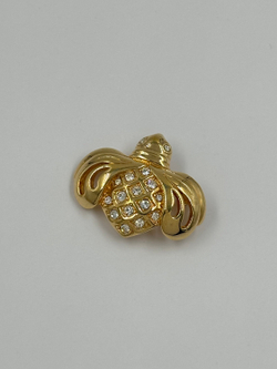 Брошь Шмель Swarovski