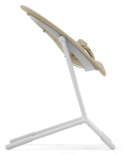 Стульчик для кормления Cybex Lemo 4 в 1 с мягкими чехлами Comfort Inlay All White/Pearl Pink