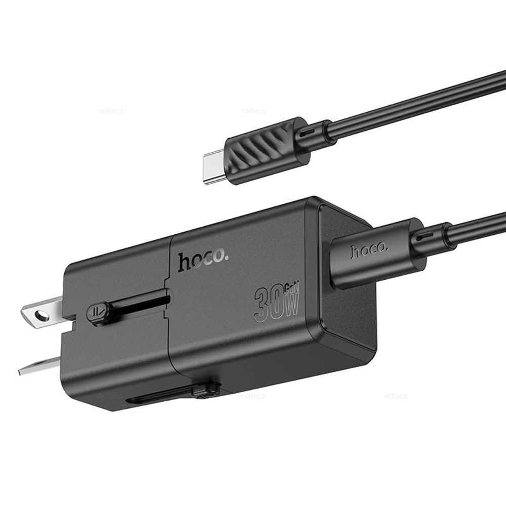 Зарядное устройство на Type-C Hoco AC25 Mini PD30W+QC3.0 (black)