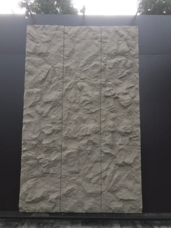 PU Stone Panel Cement Grey (Пано) ABC