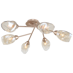 Люстра Rivoli Carrie 3124-306 6 х Е14 40 Вт модерн | Rivoli