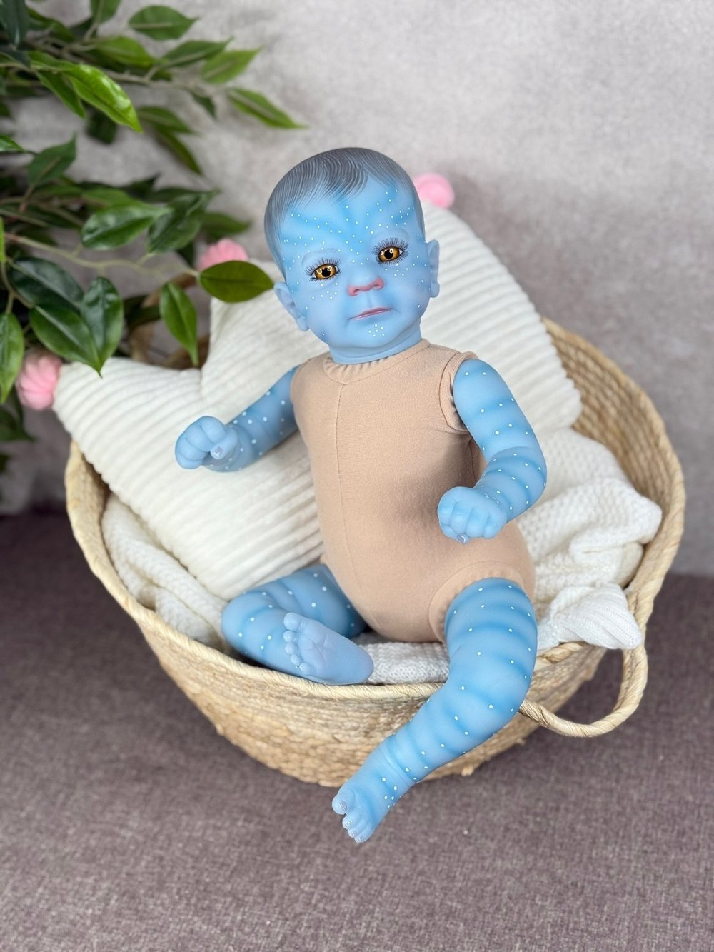 Кукла Реборн мягконабивная 45см (FA-932)