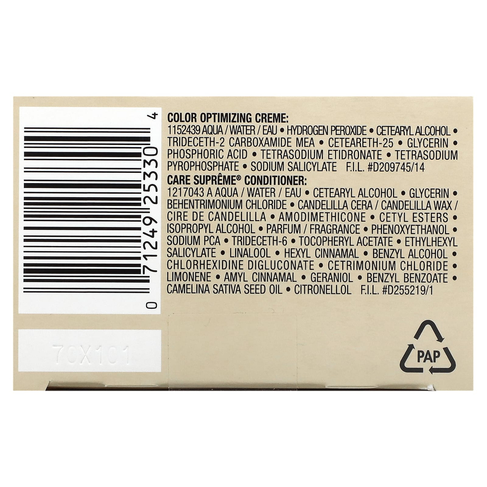 L'Oréal, Superior Preference, сияющий оттенок, препятствующий выцветанию, 9 1/2 NB, самый светлый натуральный блонд, на 1 нанесение