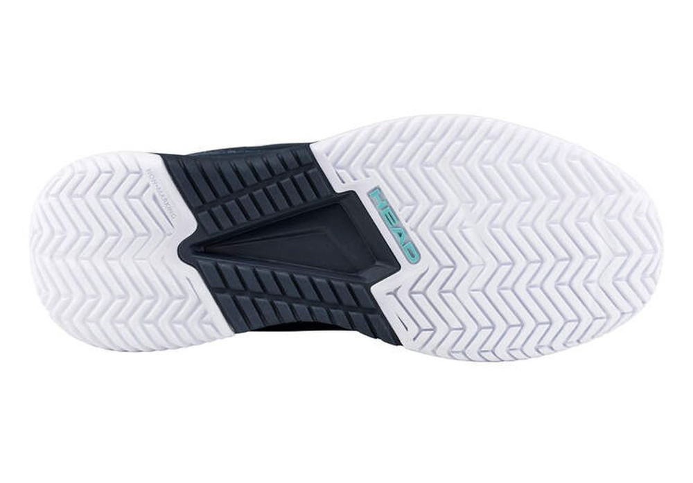 Детские теннисные кроссовки Head Sprint Court 4.0 - blueberry/teal