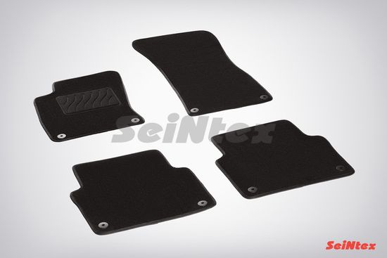 Ворсовые коврики в салон Audi A8 [D3 рестайлинг] (2007-2010)