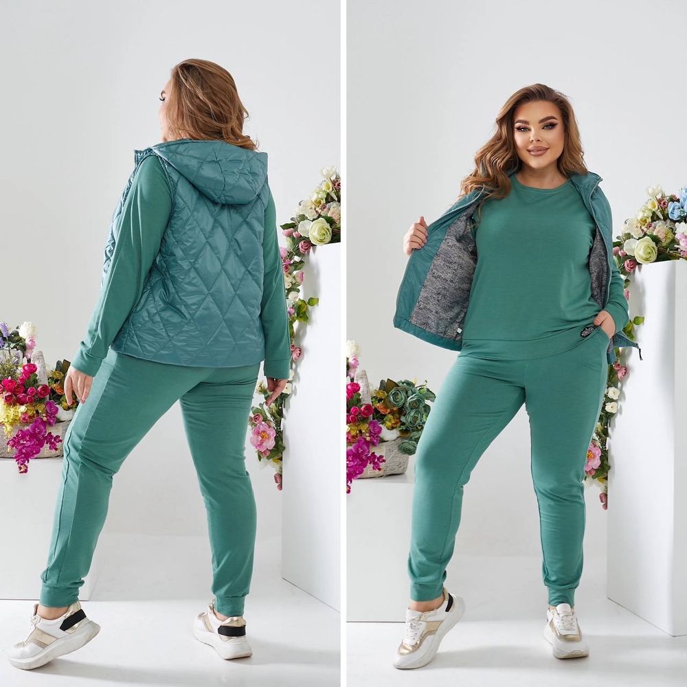 Костюм спортивный и жилетка УК-23001-3