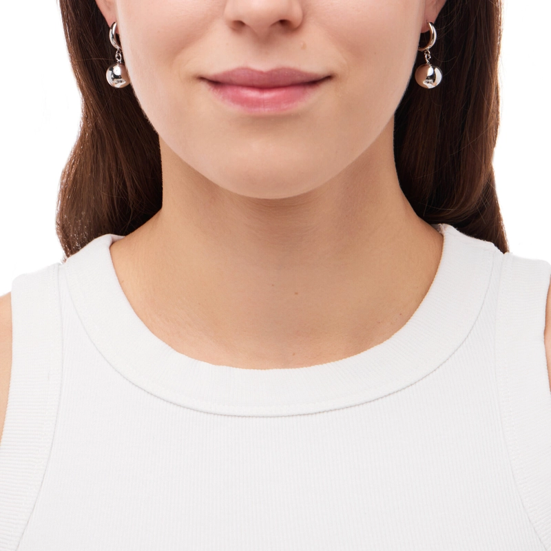 Серьги Гладкие