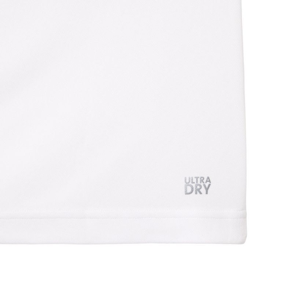 Мужская теннисная футболка Lacoste Regular Fit Seamless Tennis T-Shirt - white/flashy yellow/green/navy blue