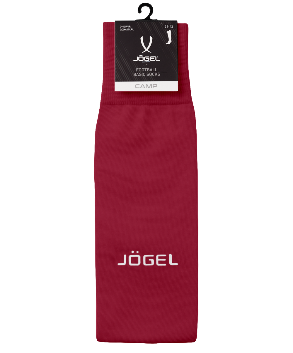 Гетры футбольные CAMP BASIC SOCKS, гранатовый/серый/белый