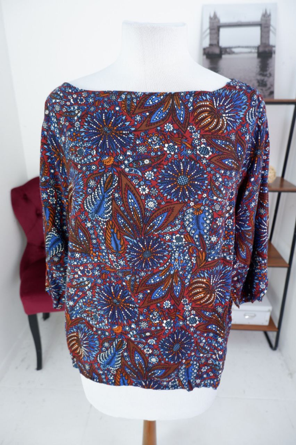 Блузка с вискозой красивая 44 размер