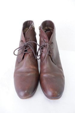 Ботинки кожаные демисезонные 40 размер