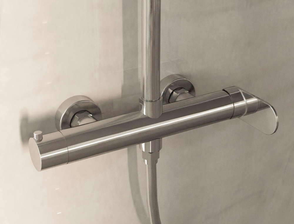 Душевая стойка Vincea Rondo VSFS-1R0CH без излива, хром