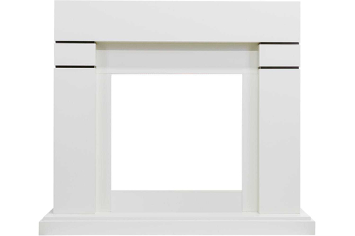 Каминокомплект Lindos - Алебастр с очагом Engine 56-400