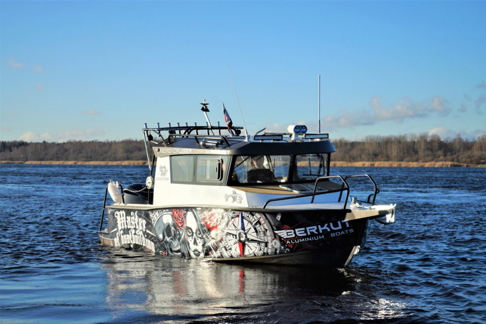 Алюминиевый катер BERKUT Nord Cruiser