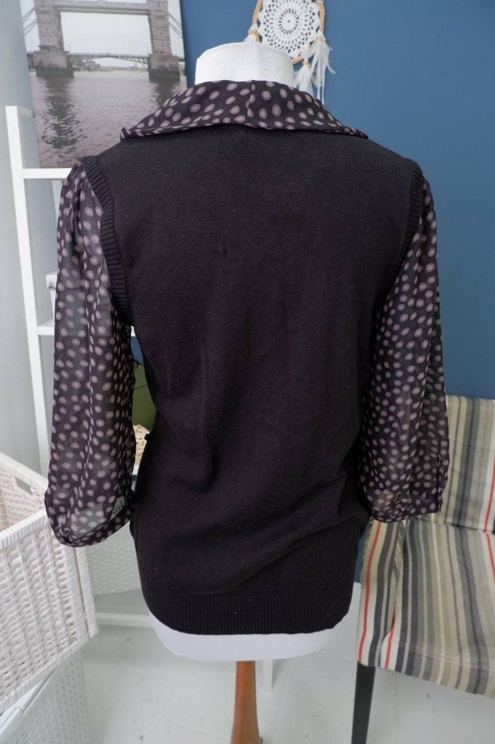 Джемпер Tu комбинированный 44-46 размер