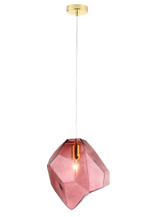 Подвесной светильник Crystal Lux NUESTRO SP1 GOLD/PINK