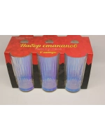 Стакан для напитков сока и воды высокие