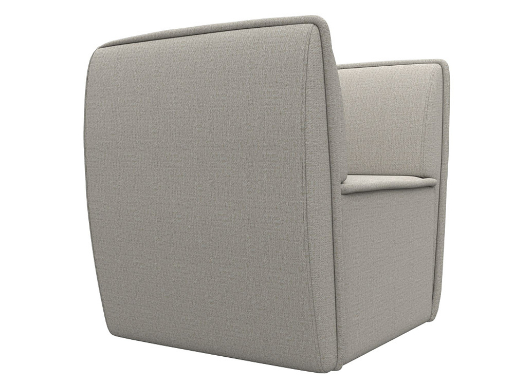 Кресло Бергамо, Амур 02 бежевый, Рогожка, 125626