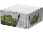 Салатник стеклянный 24см*24см «Токио» 53076B