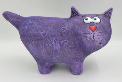 Садовая фигура "Котик испуганный" Закупка М47 апрель-май 2026