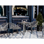 Стол обеденный Bergenson Bjorn Leif, 80х80 см, серо-бежевый