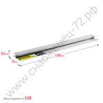 STAYER 1 м, Правило штукатурное, Professional (10745-1.0)