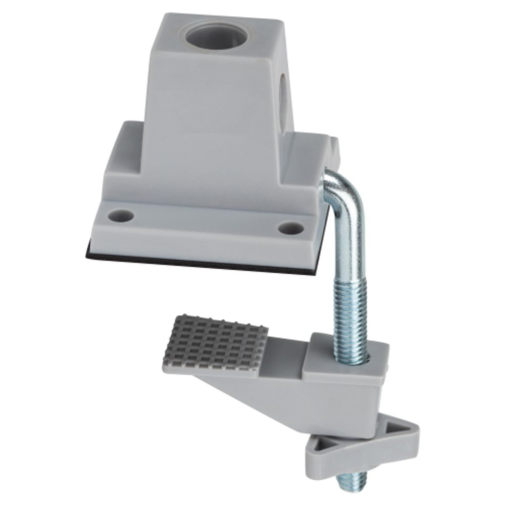 Настольный светильник ЭРА NL-202-G23-11W-GY с лампой PL на струбцине и с основанием серый | Настольные светильники под лампу