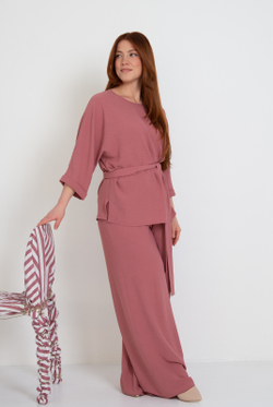 Туника 4728За, лососевый #30Лос204728За