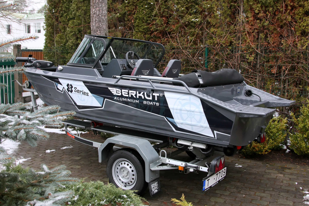 Алюминиевая моторная лодка Беркут / Berkut S-FISHER