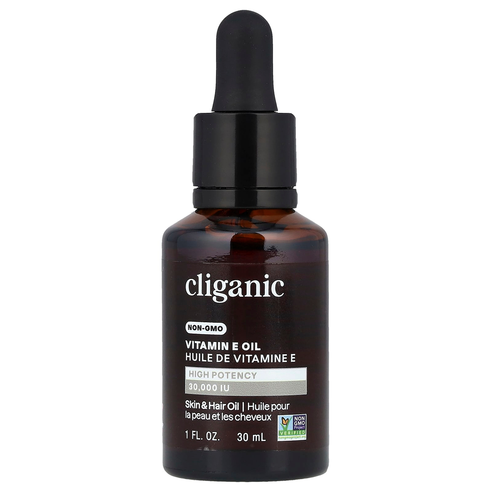 Cliganic, Масло с витамином Е, 30 мл (1 жидк. Унция)