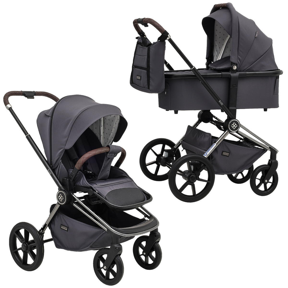 Коляска 2 в 1 Labala Raiz Edition Line 2025 Anthrazit