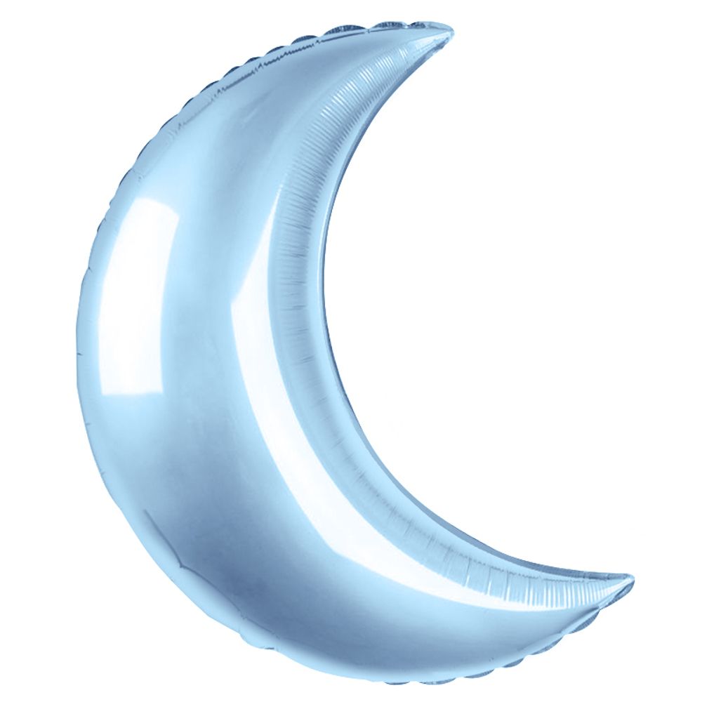 Полумесяц 36&quot; голубой / Crescent Moon Fm