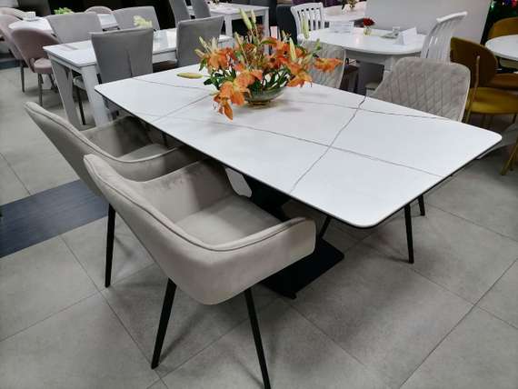 Стол Laurel 180х90 см белая керамика