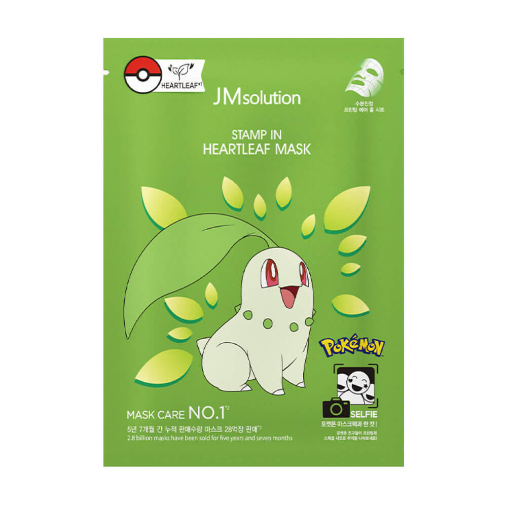 JMsolution Stamp In Heartleaf Mask тканевая маска с хауттюйнией успокаивающая