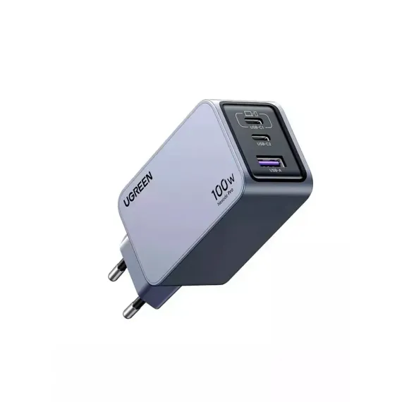 Ugreen X757 (25874) Nexode Pro 100W USB-A + 2USB-C Grey