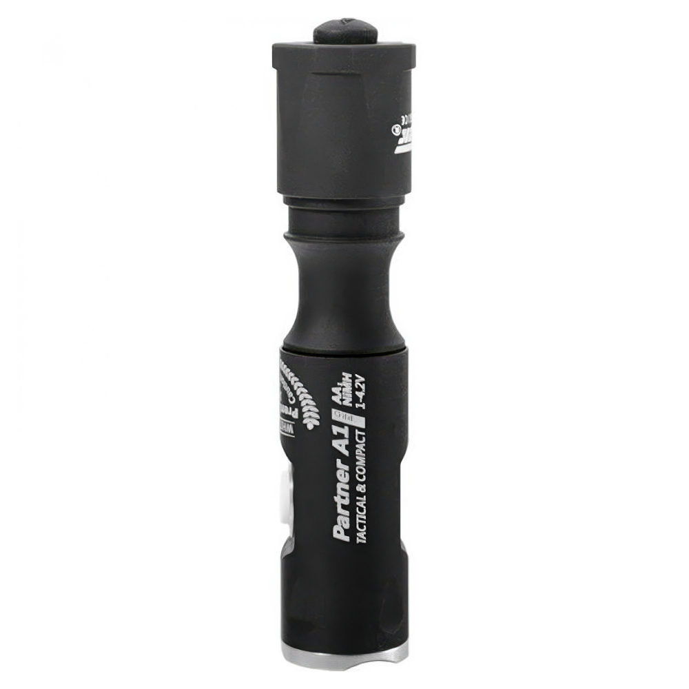 Тактический фонарь Armytek Partner A1 Pro V3 XP-L (тёплый свет) — тёплый свет для комфортного использования в сложных условиях.