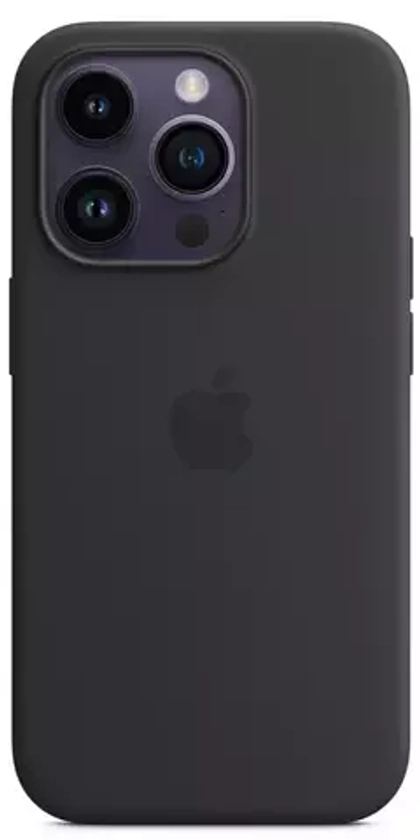 Чехол силиконовый для IPhone 14 Pro Max with MagSafe Midnight