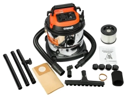 Пылесос строительный СПЕЦ ПС-1400М,1400Вт, 20 л,НЕРа фильтр