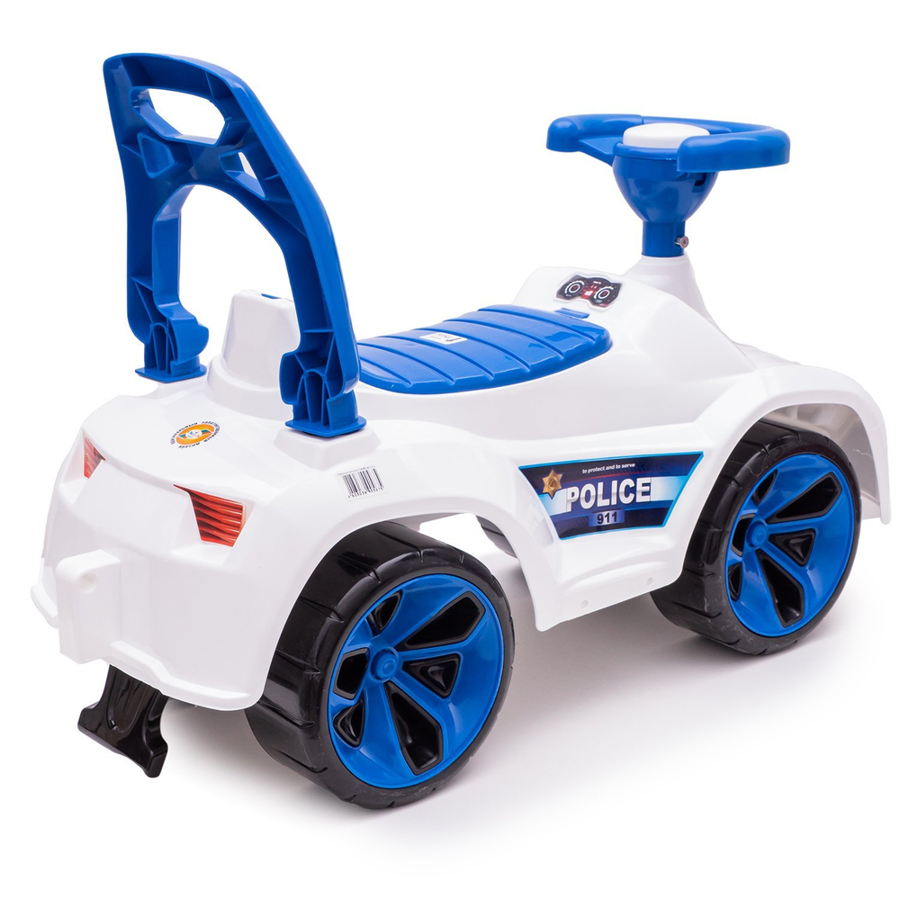 021/П/Игрушка Машина-каталка Ламбо Полиция, белый/118