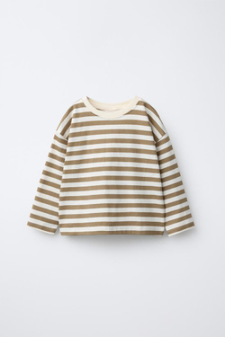 ZARA НАБОР ИЗ ТРЕХ ФУТБОЛОК, СИНИЙ