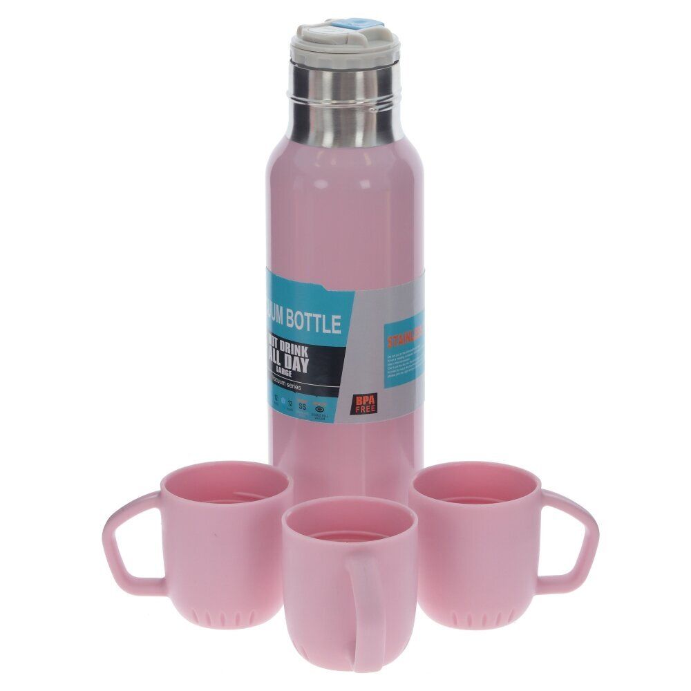 GAEM Термос с двумя кружками, 600 мл, L9,5 W7 H26,5 см