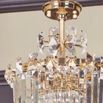 Потолочный светильник 7210 L3+3 light gold