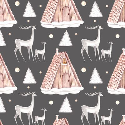 Новогодний вязаный