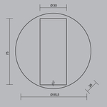 Настенный светильник (бра) Maytoni C079WL-L3B3K
